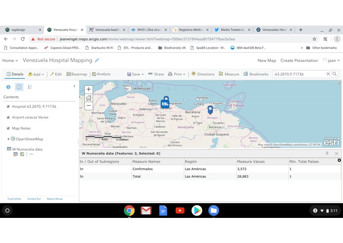 Venezuelan Health Map  – screenshot 1