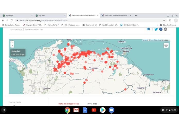 Venezuelan Health Map  – screenshot 2