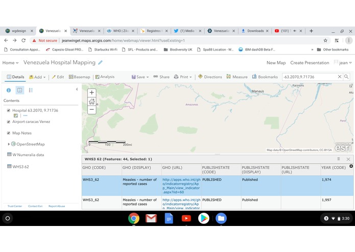 Venezuelan Health Map  – screenshot 3