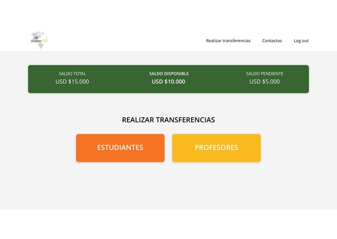 AlumnUSB Payment System – screenshot 2