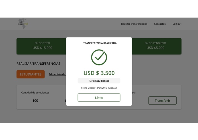 AlumnUSB Payment System – screenshot 6
