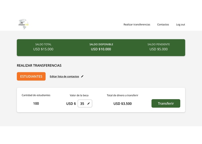 AlumnUSB Payment System – screenshot 3