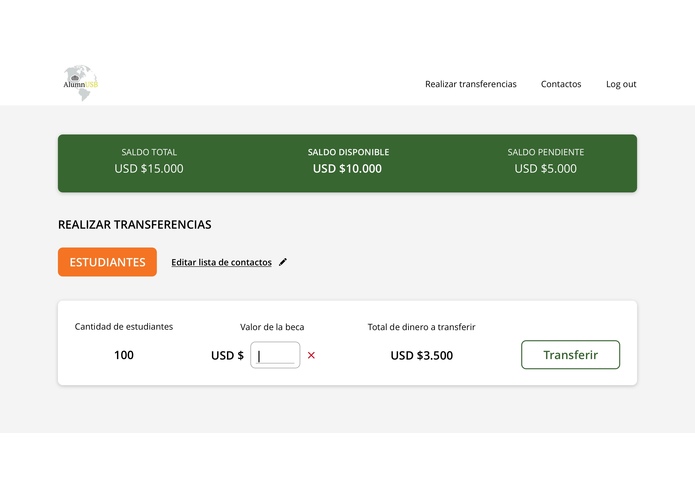 AlumnUSB Payment System – screenshot 4