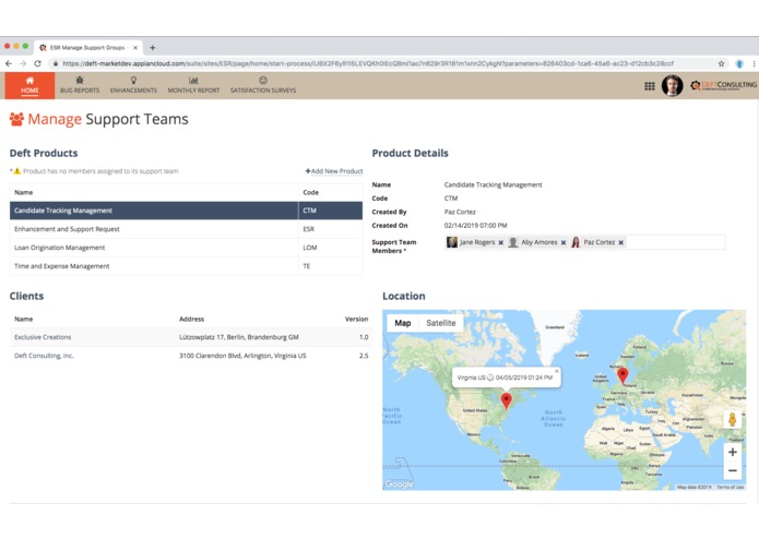 Enhancement & Support Requests – screenshot 3