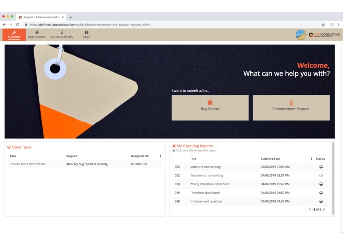 Enhancement & Support Requests – screenshot 8