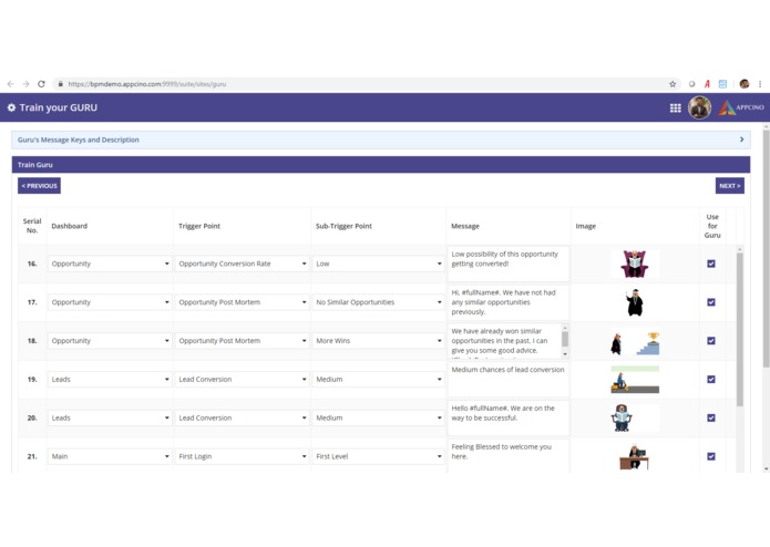 Appcino's GURU – screenshot 1