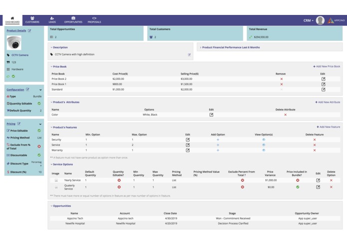 CPQ - Configure Price Quote – screenshot 2