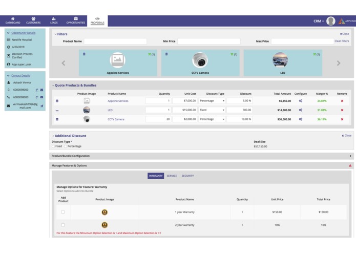 CPQ - Configure Price Quote – screenshot 3