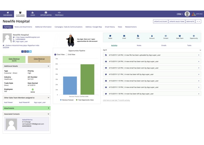 Appcino CRM : Sales  – screenshot 4