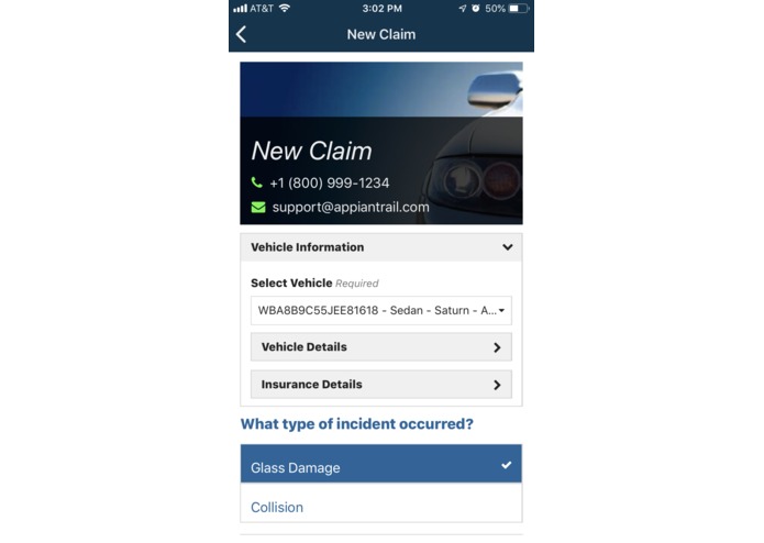 iClaims – screenshot 3