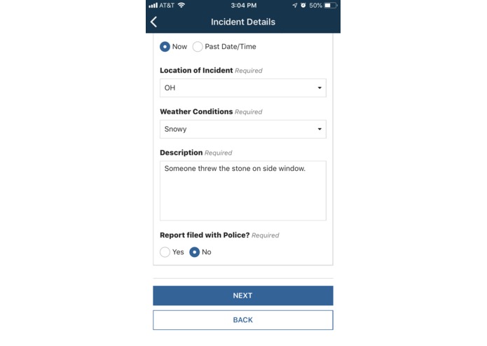 iClaims – screenshot 4