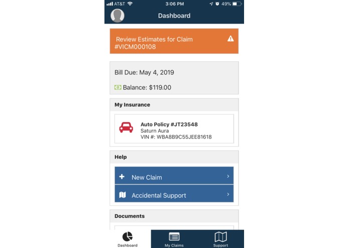 iClaims – screenshot 8