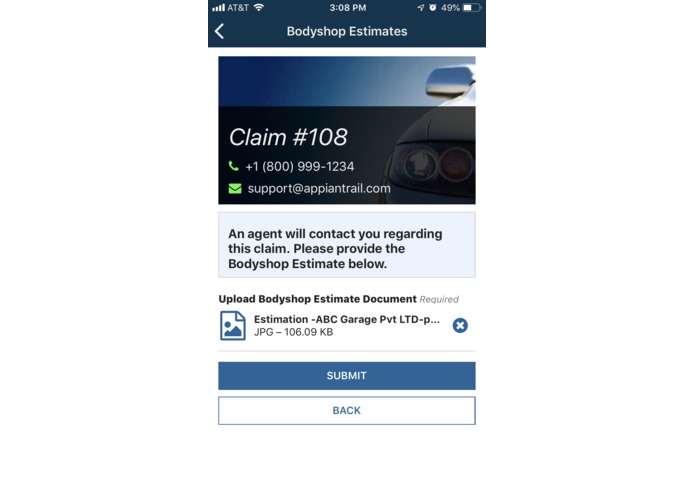 iClaims – screenshot 11