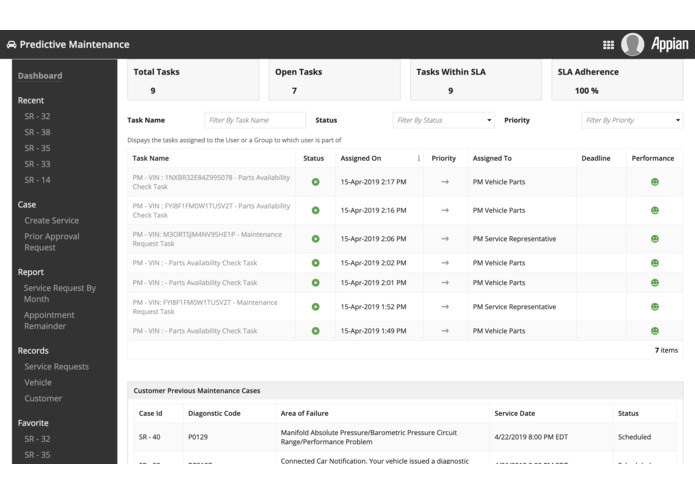 Predictive Maintenance – screenshot 1