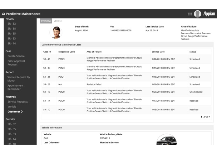 Predictive Maintenance – screenshot 5