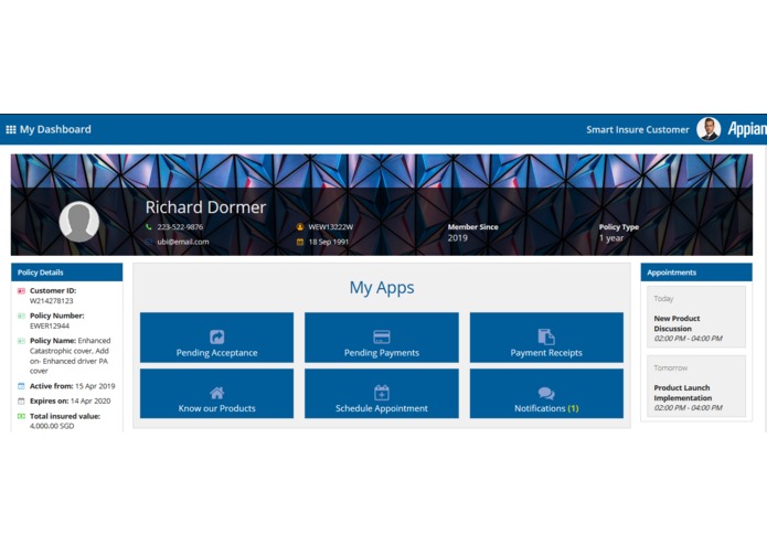 Smart Insure – screenshot 1