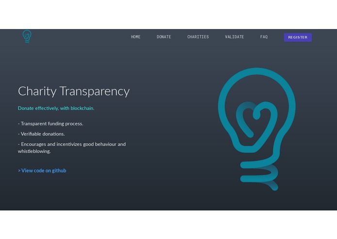 ETHCapeTown-Charity – screenshot 1