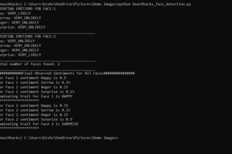 Sentiment Analysis with Google Cloud Vision API
