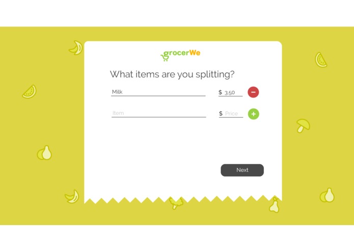 GrocerWe – screenshot 2