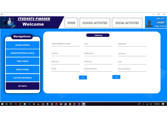 STUDENT PLANNER – screenshot 3