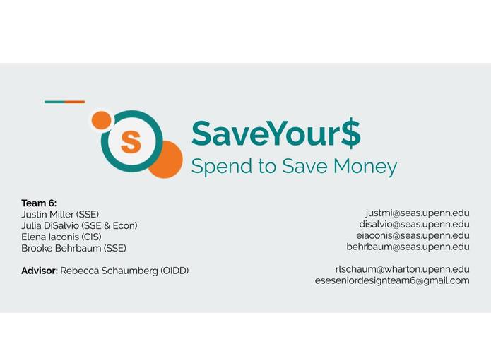 SaveYour$ – screenshot 1