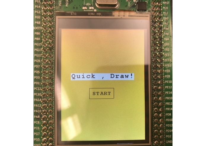Quick, Draw! HandHeld Game Console  – screenshot 1