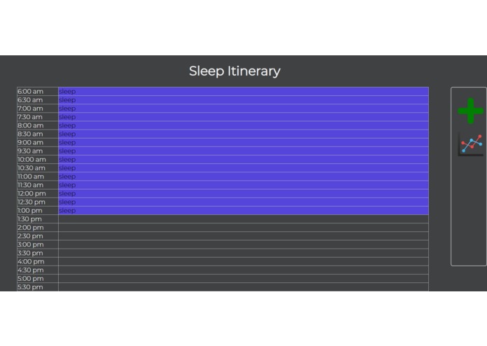 Sleep Itinerary – screenshot 4