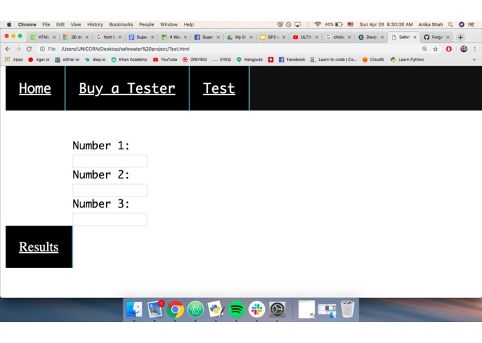 SafeWater – screenshot 3
