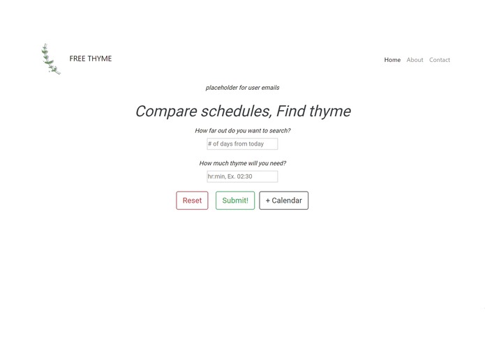 Free Thyme – screenshot 1