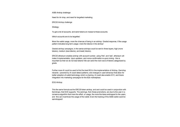 AiBB hackathon, Airdrop, EarnDrop(EOS) – screenshot 1
