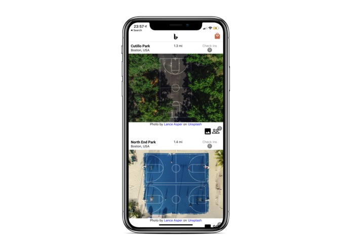 BRIM Basketball Mobile App – screenshot 1