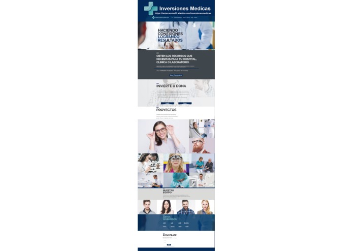 InversionesMedicas.com – screenshot 2