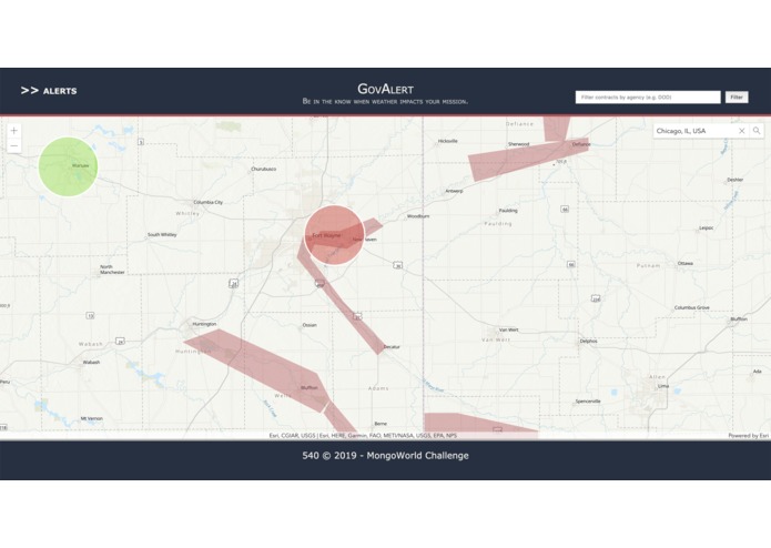 GovAlert – screenshot 1