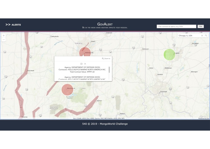 GovAlert – screenshot 2