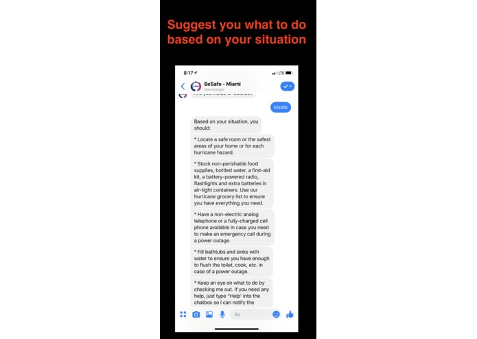 BeSafe – screenshot 3