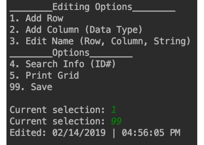 Makeshift SQL – screenshot 1