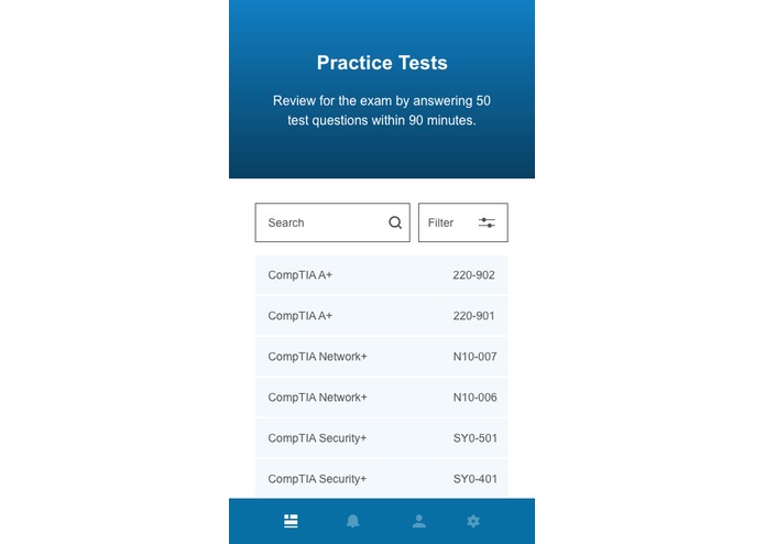Prototype - Exam Practice App - DoD Measure Up – screenshot 3