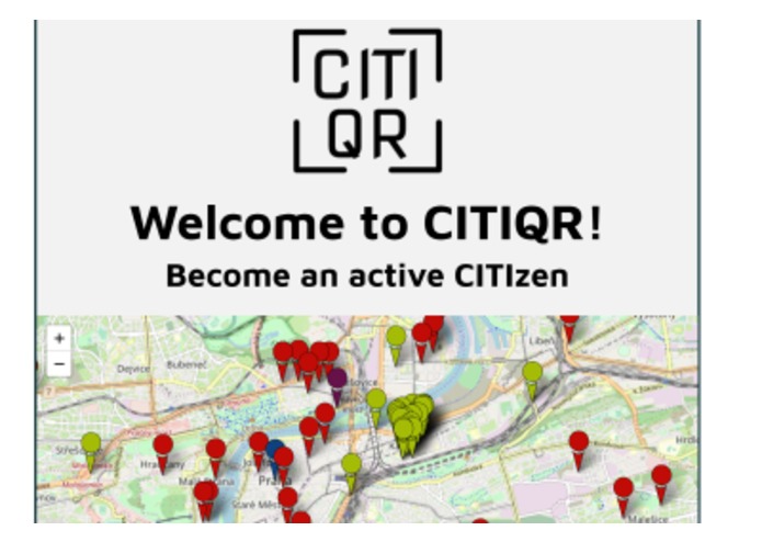 CITIQR – screenshot 1