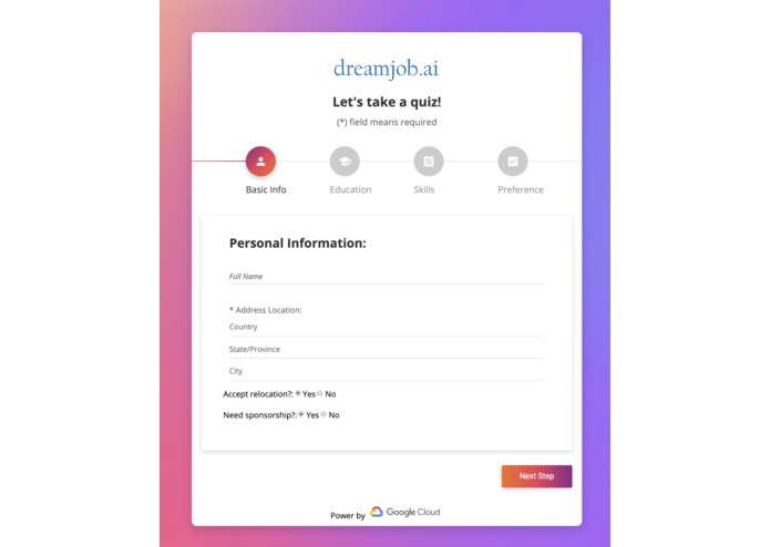 dreamjob.ai - 1B – screenshot 2