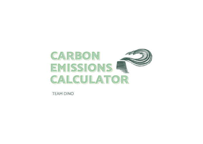 Carbon Footprint Calculator (Team Dino 18) – screenshot 1