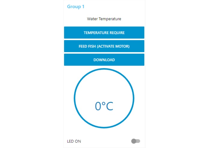 IoT FISH TANK – screenshot 5