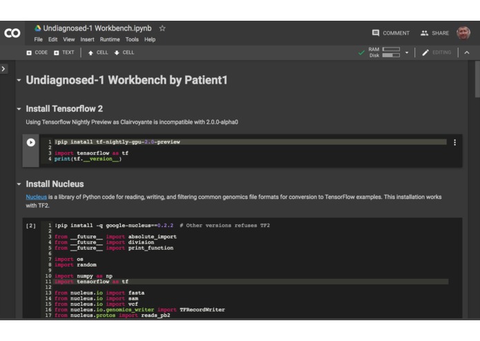 Patient1 – screenshot 2