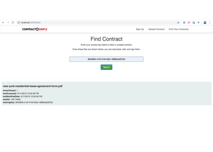 ContractSimple: A Real Estate contract management platform. – screenshot 5