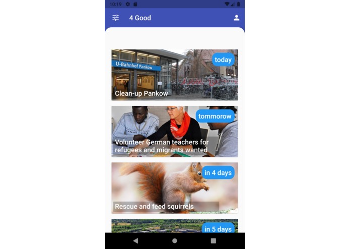 4Good – screenshot 1