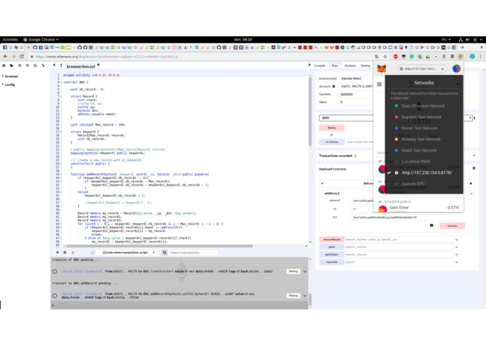 Blockchain Name Service – screenshot 9
