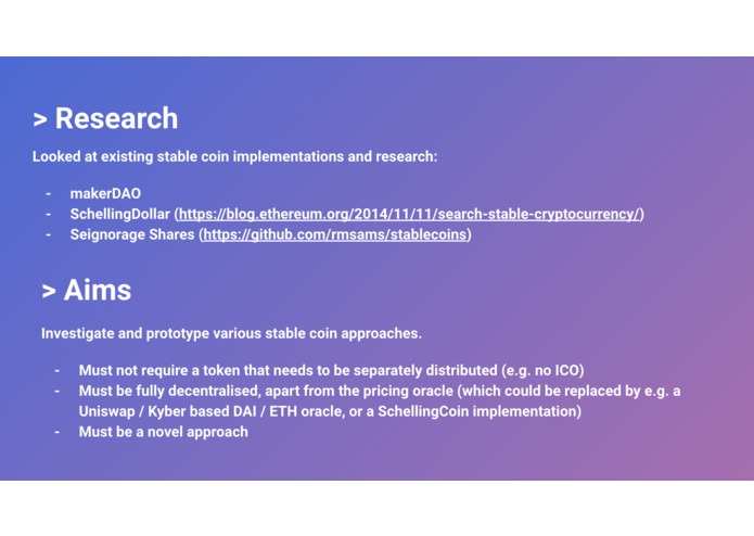 StableCoins – screenshot 2