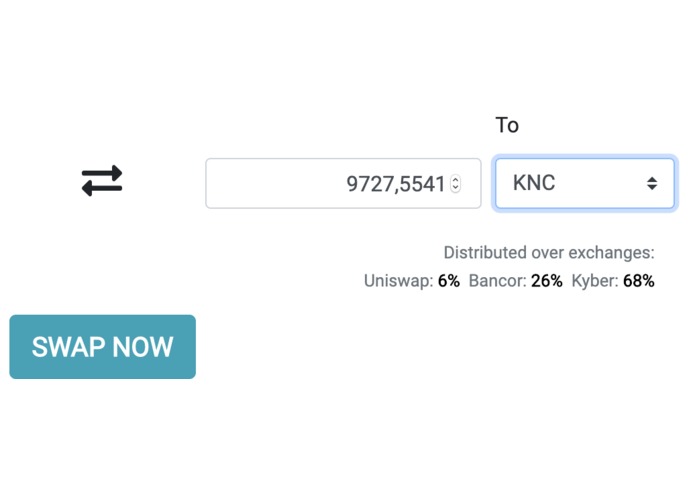 1inch.exchange – screenshot 3