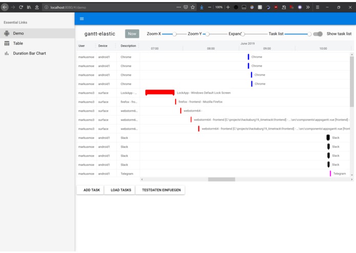 Tracky – screenshot 2
