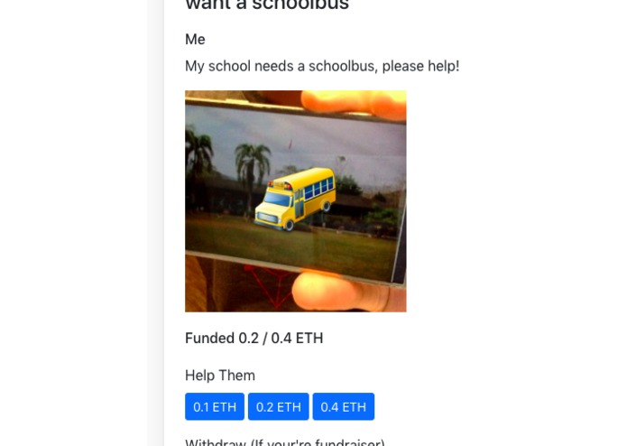 IDonate – screenshot 2