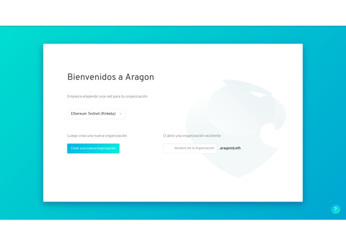 Aragon Internationalization Effort <(“) – screenshot 2